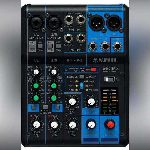 Yamaha MG06X Mixing Console – 6-Input with Effects. New in box. - Picture 1 of 6